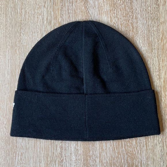 Givenchy Logo Branded Wool Beanie Black - Picture 3 of 4